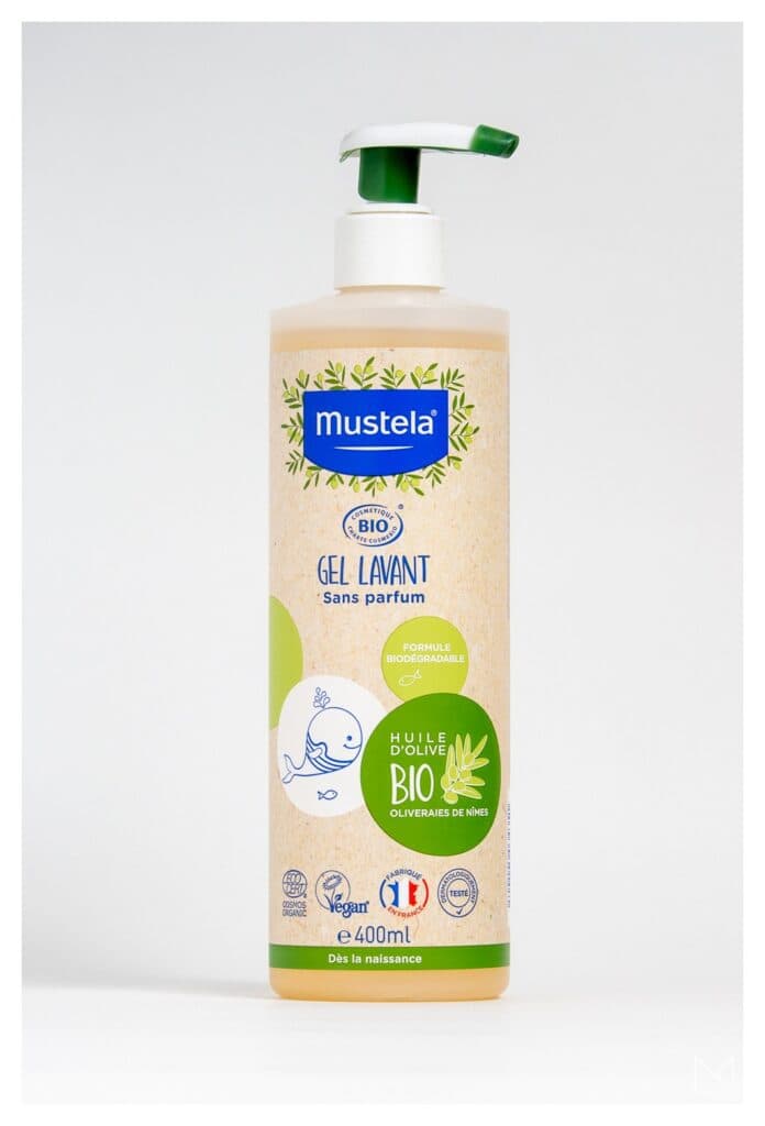 Gel lavant bio Mustela