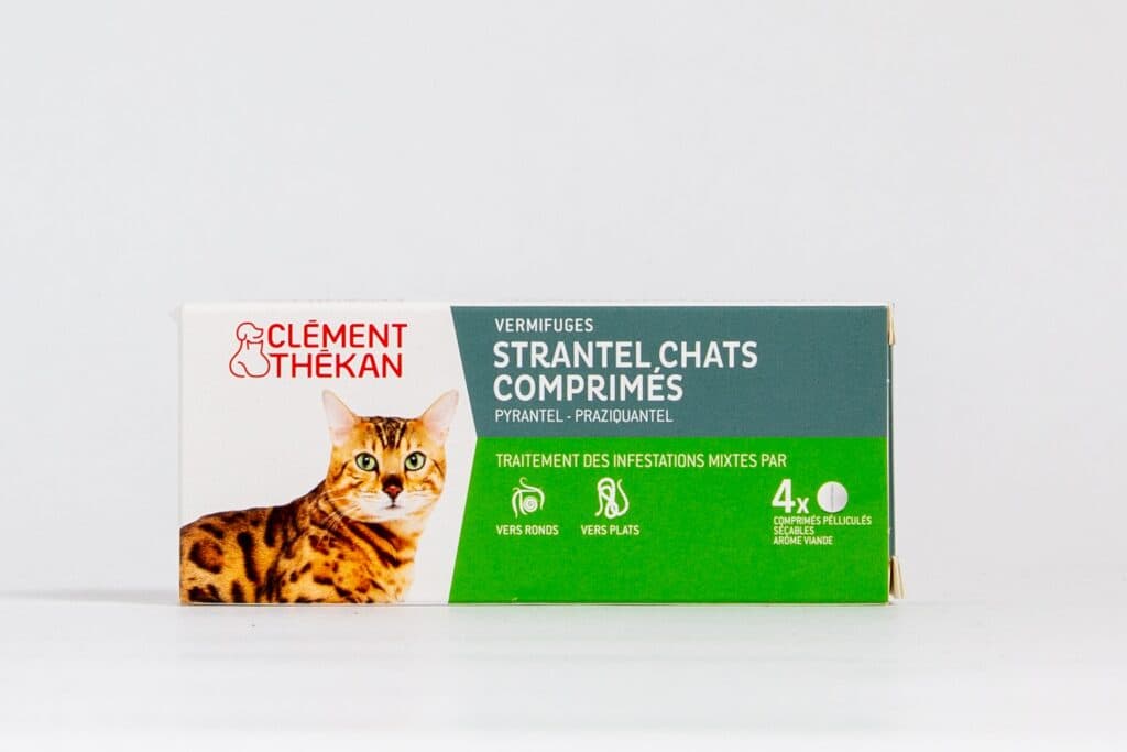 Vermifuge Strantel chats